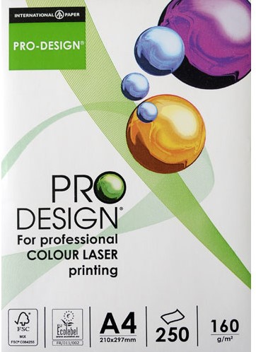 Iedereen Ochtend gymnastiek binding Printpapier Pro Design A4 160 grams wit 250 vel