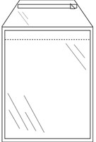 Envelop Direct Sale Transmailer transparant 45micron C5 165x220+40mm met klep 1.000 stuks 88101641