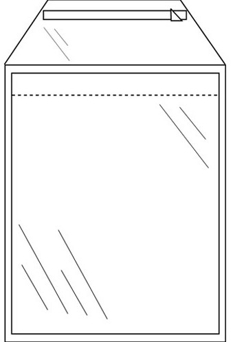Envelop Direct Sale Transmailer transparant 45micron C5 165x220+40mm met klep 1.000 stuks 88101641