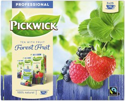 Thee Pickwick Bosvruchten 25 zakjes | afname per 3 pakjes