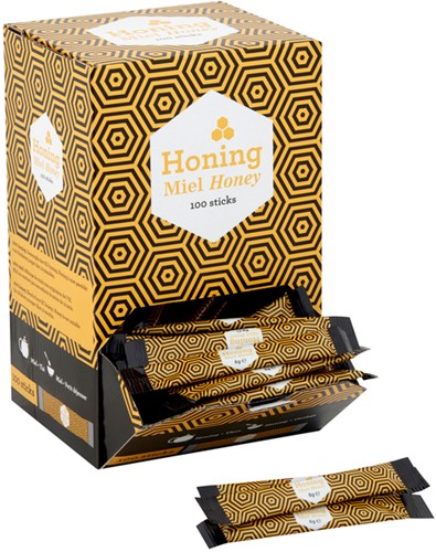 Honingsticks Van Oordt 8 gram 100 stuks