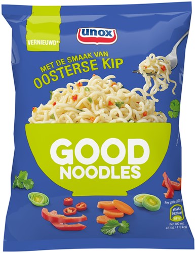 Unox Good Noodles oosterse kip 11 zakjes