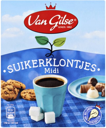 Suikerklontjes van Gilse Midi 750 gram