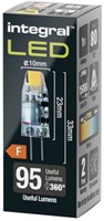 Ledlamp Integral GU4 2700K warm wit 1.1W 95 lumen