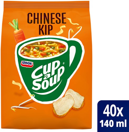 Unox Cup-a-soup navulling tbv DISPENSER Chinese kip (± 40 porties)