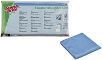 Microvezeldoek 3M Scotch Brite Essential blauw 10 stuks-3