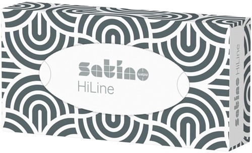 Tissue facial Satino Prestige 2-laags 100 vel wit 206450
