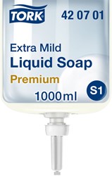Zeep Tork S1 mild ongeparfumeerd 1 liter 420701