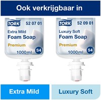 Handzeep Tork S4 foam mild geparfumeerd 1 liter 520501-3