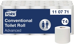 Toiletpapier Tork T4 Advanced 2-laags 400 vel wit pak à 30 rol 110771