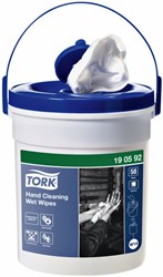 Handreinigingsdoek Tork W14 Premium emmer 1-laags 58 vel wit 190592 | afname per 4 stuks