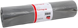 Afvalzak Quantore LDPE T50 60 liter grijs extra stevig 60x90cm 25 stuks