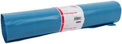 Afvalzak Quantore LDPE T60 120 liter 20 stuks blauw