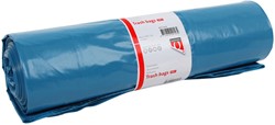 Afvalzak Quantore LDPE T70 240 liter blauw 10 stuks