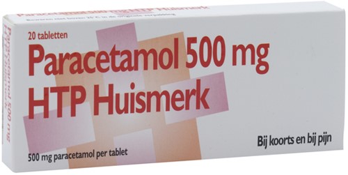 Pijnstiller tablet Healthypharm paracetamol 20 stuks