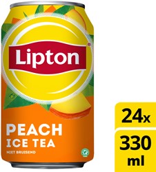 Frisdrank Lipton Ice Tea peach 330 ml