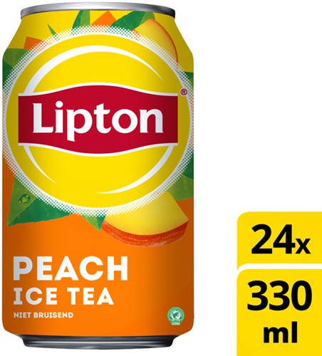 Frisdrank Lipton Ice Tea peach 330 ml