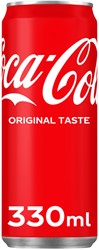 Frisdrank Coca Cola Regular 0.33 liter