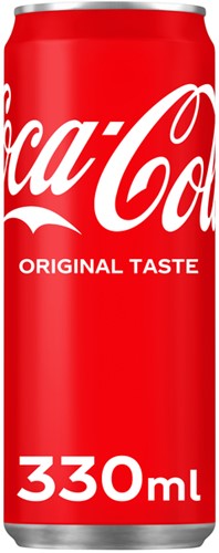 Frisdrank Coca Cola Regular 0.33 liter