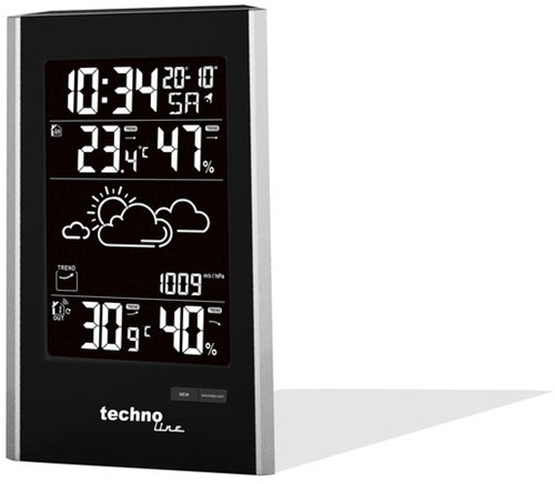 Weerstation Technoline WS 9060 zwart/zilver