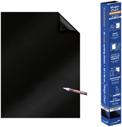 Magic-Chart flipoverfolie Legamaster 60x80cm zwart