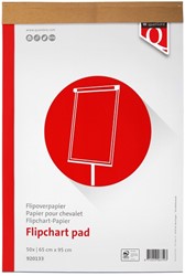 Flipoverpapier Quantore 65x100cm 50 vel opgerold in koker