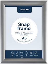 Kliklijst Europel A5 210x148mm 25mm lijst aluminium frame en klikprofielen 355014