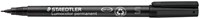 Permanent marker Staedtler Lumocolor 313 SF zwart