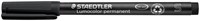 Permanent marker Staedtler Lumocolor 313 SF zwart-2