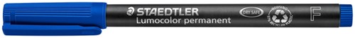 Permanent marker Staedtler Lumocolor 318 F blauw-2
