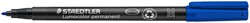 Permanent marker Staedtler Lumocolor 317 M blauw