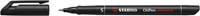 Permanent marker Stabilo 841 0.4mm zwart