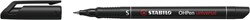 Permanent marker Stabilo 841 0.4mm zwart