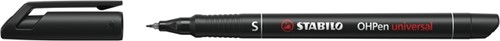 Permanent marker Stabilo 841 0.4mm zwart