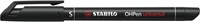 Permanent marker Stabilo 841 0.4mm zwart-2