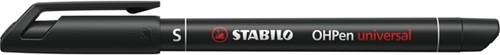Permanent marker Stabilo 841 0.4mm zwart-2
