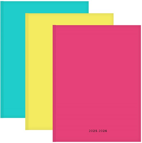 Schoolagenda A5 2025-2026 Happy Colors