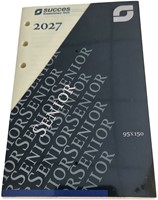 Agenda calendarium 2027 Succes Senior 7d/2 pagina's cremekleurig in cellofaan XSQ7C.27 900131