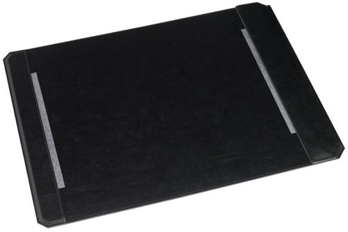 Bureau onderlegger Rillstab 29x44cm leder zwart