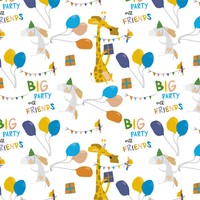 Cadeaupapier Kangaro 70x200cm Kind assorti-3
