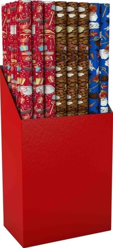 Sinterklaaspapier 300x100cm assorti