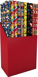 Sinterklaaspapier 200x70cm assorti