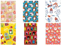 Sinterklaaspapier 250X46.5cm assorti-2