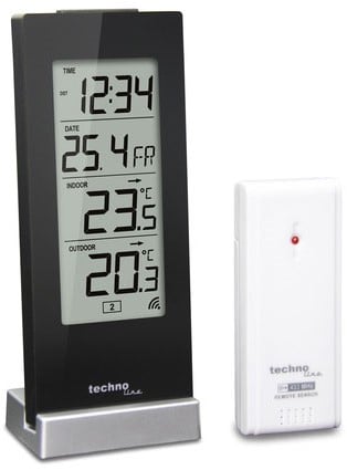 Weerstation Technoline WS 9767 zwart/zilver