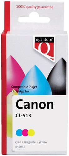 Inktcartridge Quantore alternatief voor Canon CL-513 kleur