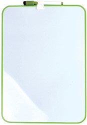 Whiteboard Desq 24 × 34 cm + marker groen profiel
