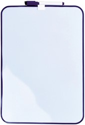 Whiteboard Desq 24 × 34 cm + marker paars profiel