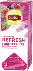 Thee Lipton Forest Fruit 25 zakjes per stuk verpakt