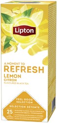 Thee Lipton Lemon 25 zakjes per stuk verpakt