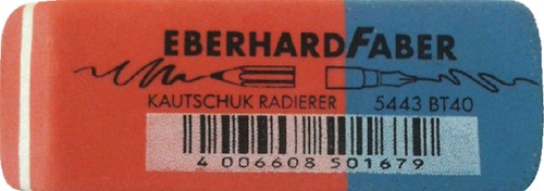 Gum Eberhard faber EF-585443 potlood/inktgum.